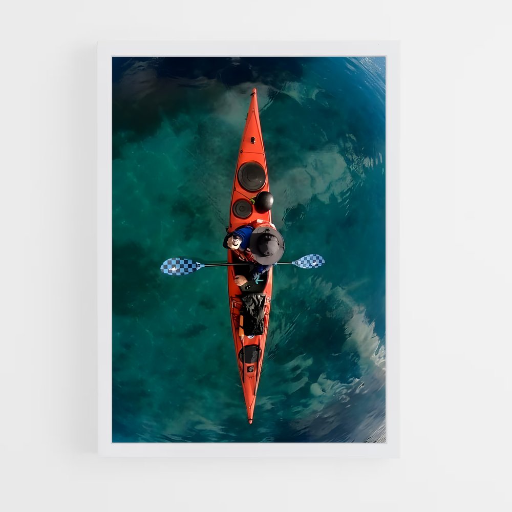 Poster Le Saut de l'Aigle – affiche Canoë-kayak (vue 3)